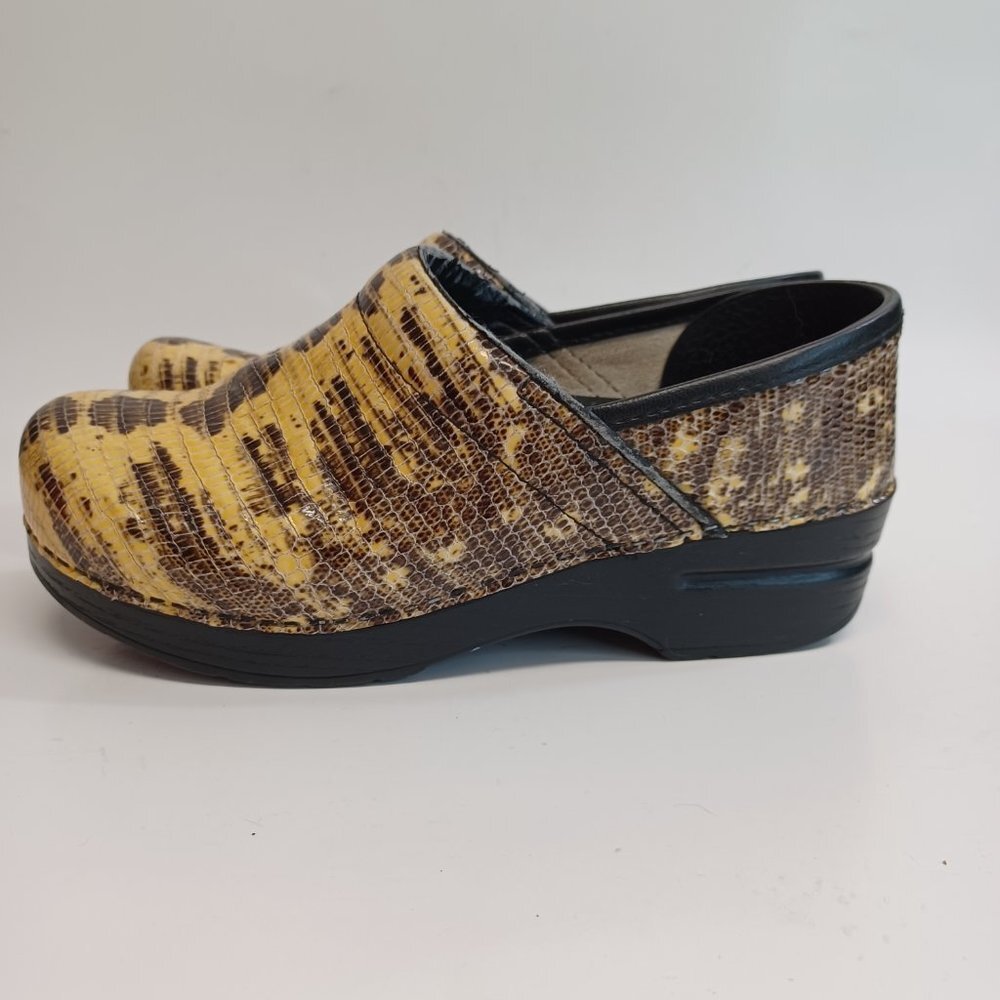 Dansko Clog Professional Shoe Snake Reptile Slip … - image 6